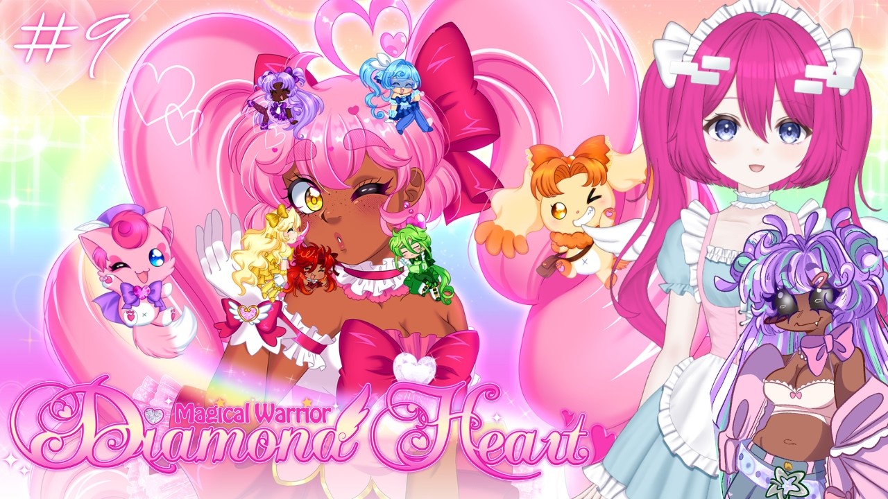 【magical warrior diamond heart】gear and i gotta be nice to liam, for the greater good