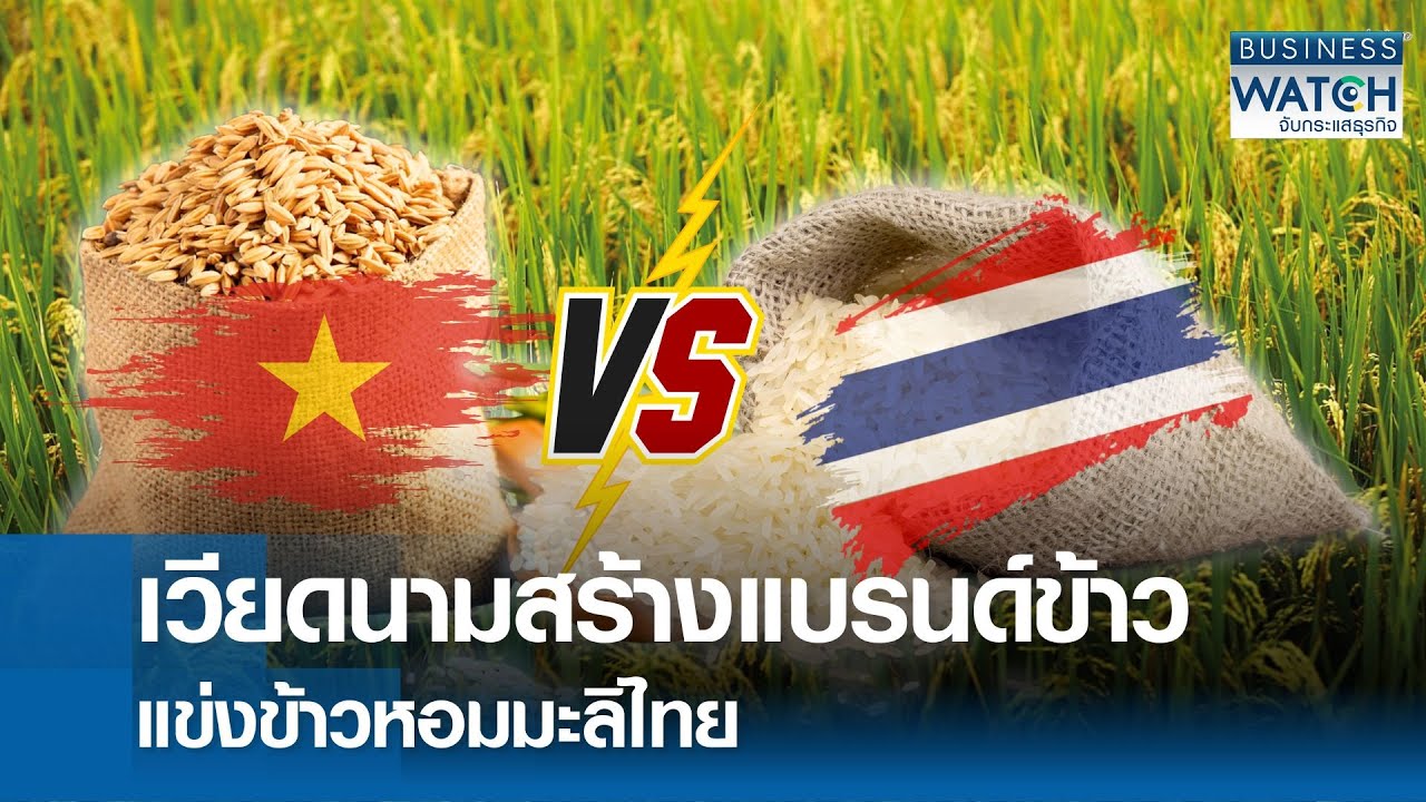 “เวียดนาม” สร้างแบรนด์ข้าว แข่งข้าวหอมมะลิไทย | BUSINESS WATCH | 24-08-68