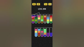 Water sort puzzle level 2919