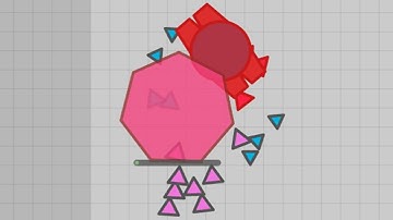 SEPTAGON GUARDIAN BOSS!? KILLING THE GUARDIAN BOSS (Diep.io Sandbox + Mods)