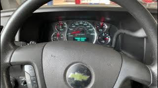 2022 Chevrolet Savana Oil Reset
