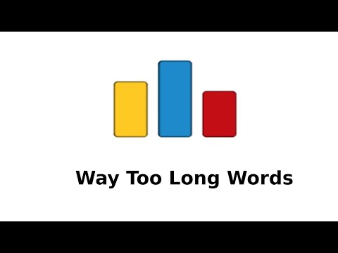 Code Forces  71A :  way to long words  in Arabic