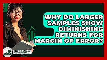 Why Do Larger Samples Show Diminishing Returns For Margin Of Error? - The Friendly Statistician