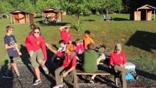 Camp Daniel Boone Monday Morning - First full day