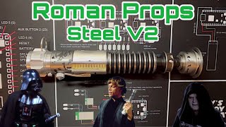 Luke Skywalker’s RotJ Lightsaber- Roman Props Steel V2
