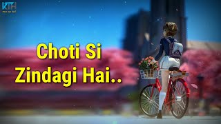 Choti Si Zindagi Hai Very Sad True Line Heart Touching Whatsapp Status Video - Kash Tum Hoti