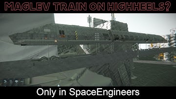 Space Engineers - Maglev prototype 1