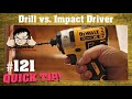 Beware of overusing your impact driver! (Are cordless drills better?)