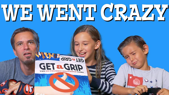 No Thumbs Challenge - Get a Grip Game | Josh Darnit