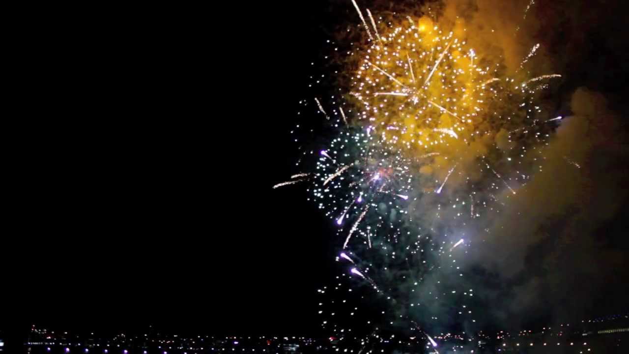 Fireworks in Reverse