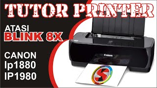 PERBAIKI CANON IP2770 KEDIP BLINK 8X INK ABSORBER PRINTER IS ALMOST FULL