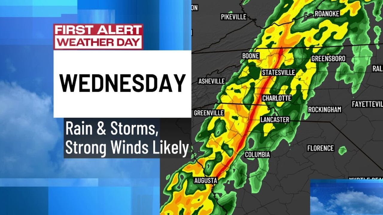 Warming up into the middle of the week before strong storms, winds hit ...