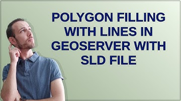 Gis: Polygon filling with lines in GeoServer with SLD file