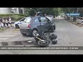 PERDE IL CONTROLLOO DELLA VESPA E SI SCHIANTA CONTRO UN PALO: FERITE GRAVI PER UN CE... | 17/06/2026