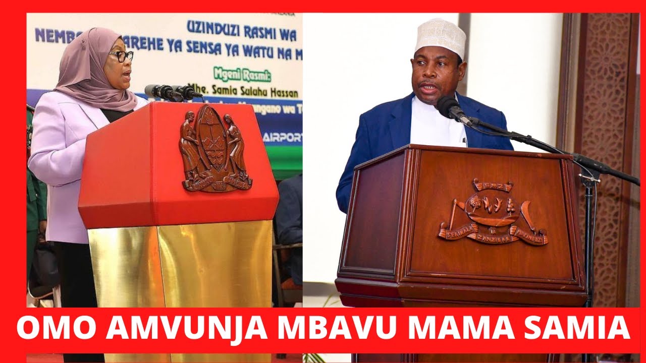Salamu za OMO zamvunja mbavu Rais Samia Suluhu leo kwenye uzinduzi wa nembo ya Sensa Zanzibar
