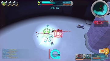 [Cosmicbreak]A random arena match(Along with Monica Gold Wing VS entire enemy team)