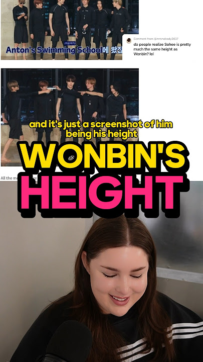 “RIIZE WONBIN NEEDS TO EXPLAIN HIS HEIGHT!!”