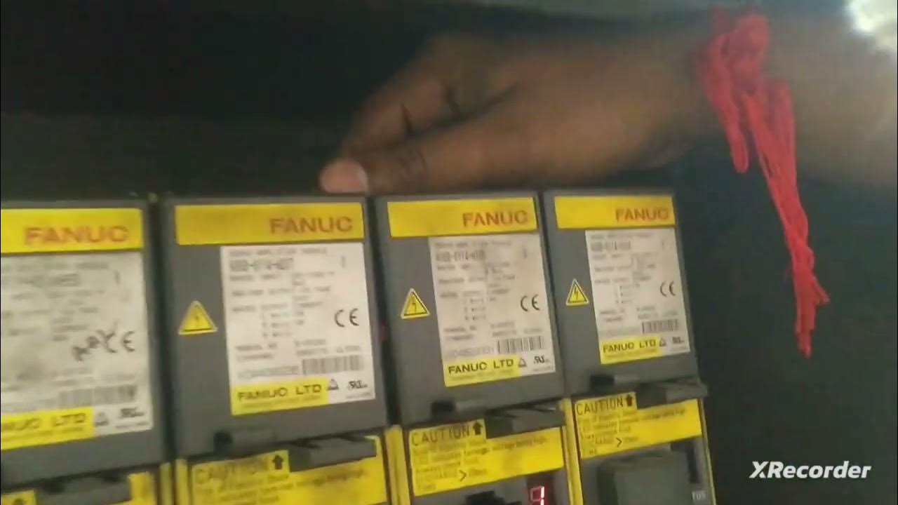 how to solve Fanuc alarm 401v Ready v off cooling fan failure cnc