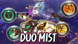 Albion Online Duo Mist 2 DPS หมัดหมีคำราม Good Build Fists of avalon + Primal Staff