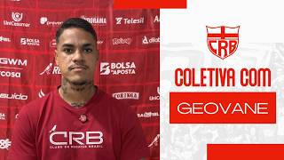 🎙️ COLETIVA PRÉ-JOGO - GEOVANE | CEARÁ X CRB