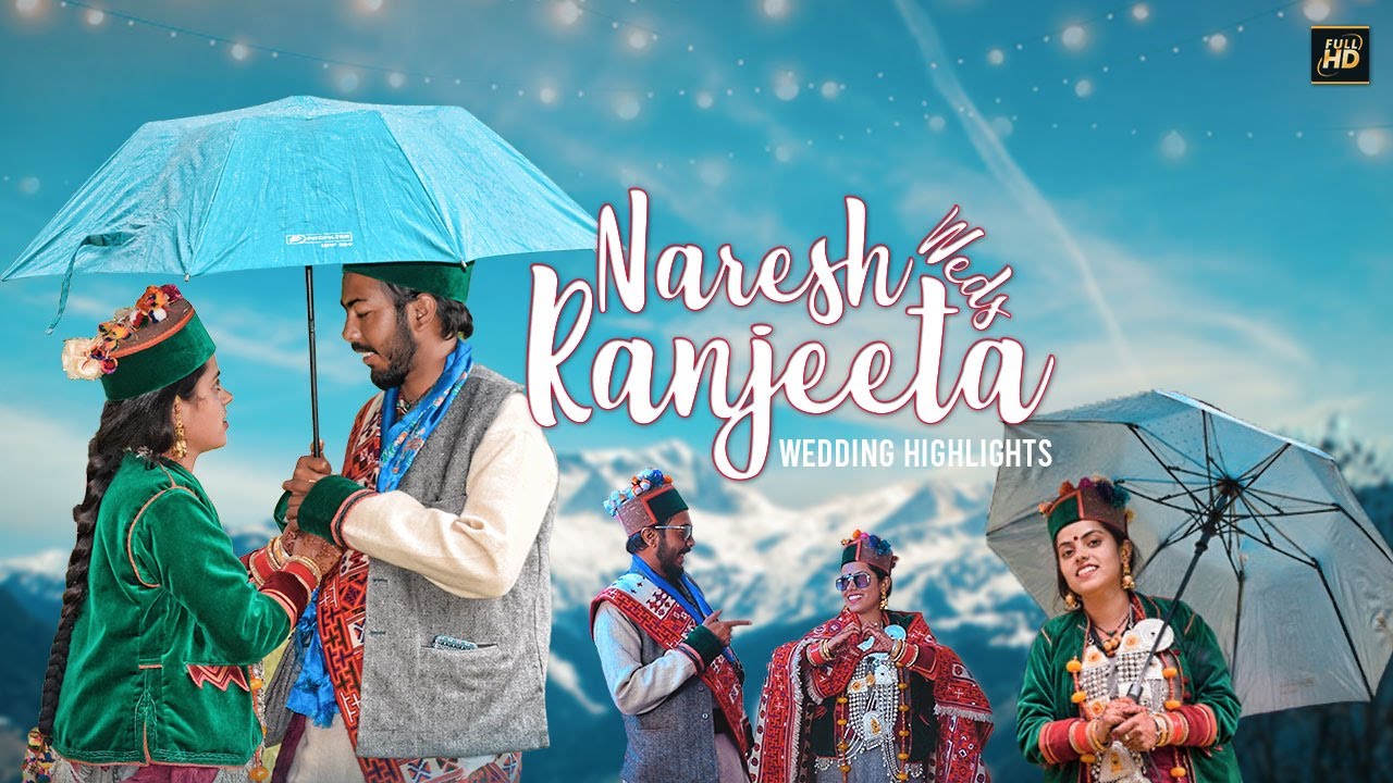 Naresh Weds Ranjeeta I Traditional Kinnauri Wedding Highlights I Jangi To Kupa Kinnaur 15,16 June21