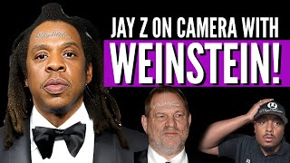 Jay Z CAUGHT ON CAMERA w/ Harvey Weinstein