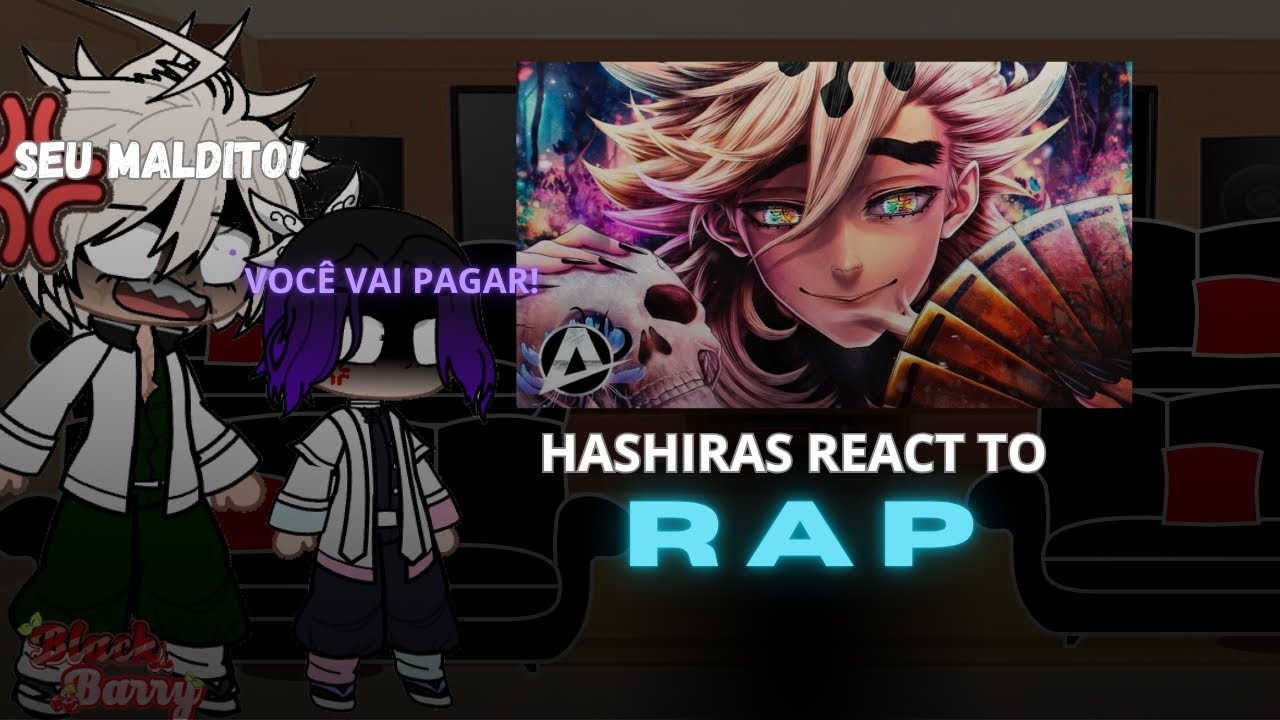 Hashiras react to rap 
