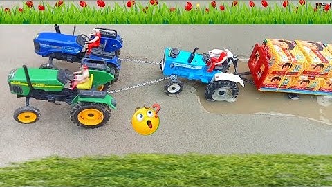 Diy tractor stuck in mud mini science project  || Diy tractor stuck || @pk mini topics | keepvilla||