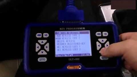 how to use SKP-900 Key Programmer Range Rover 2012
