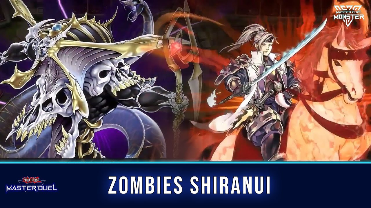 ZOMBIES SHIRANUI WITH P.U.N.K. ENGINES DECK MASTER DUEL GAMEPLAY AND