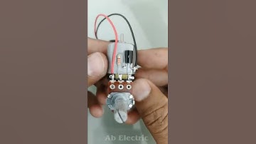 dc dc motor için pot hız  ayar
