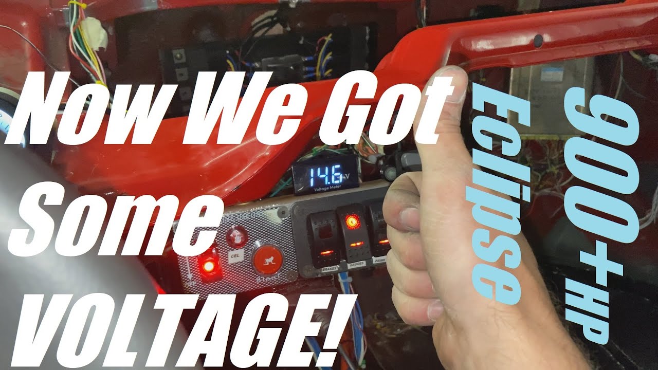 Fixing my low voltage issue 900+hp 2g dsm! one day closer! (the flash dsm) build log, SO CLOSE!
