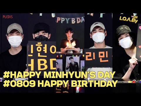 [NU’EST] L.O.Λ.Ely #138 HAPPY BIRTHDAY MINHYUN🎉🦊🌌🎂