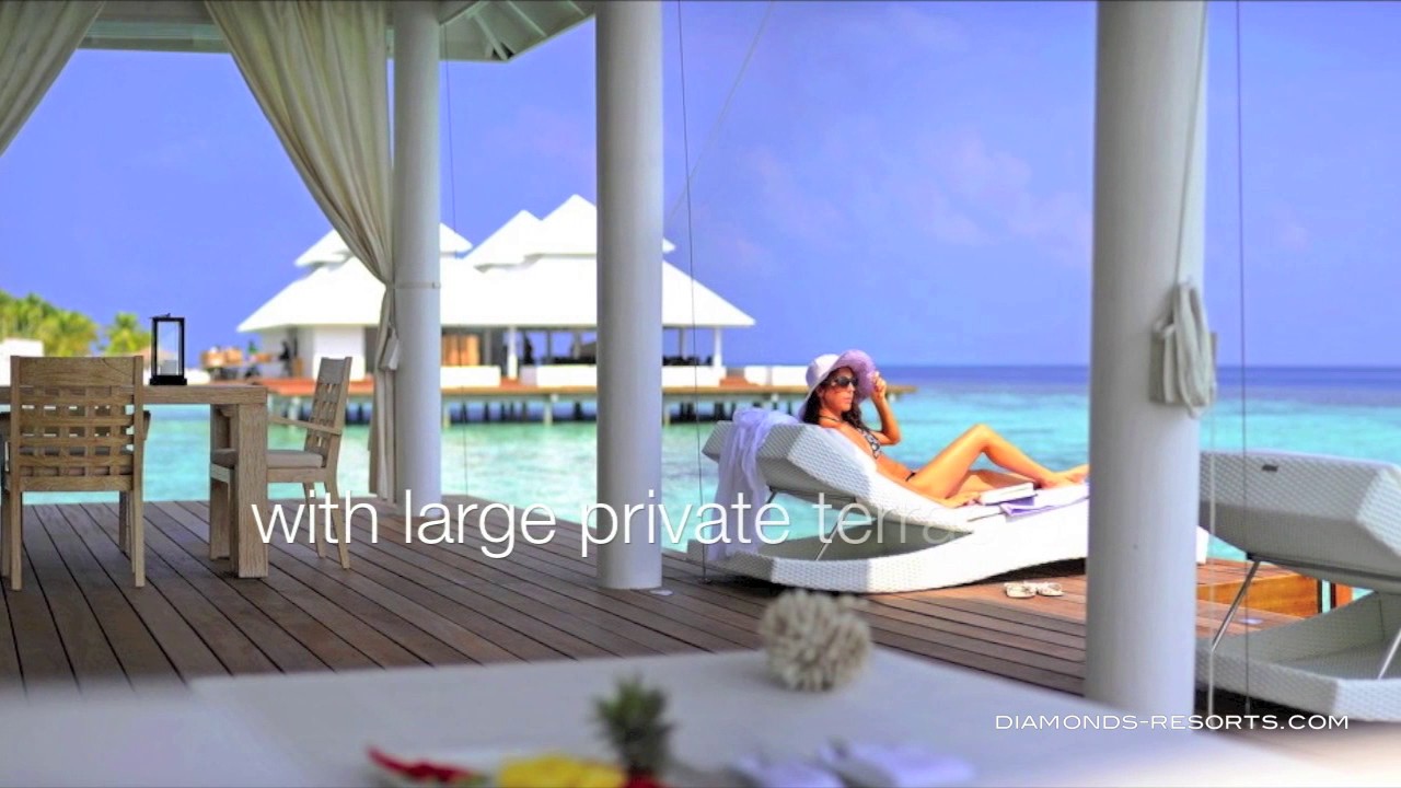 Diamonds thudufushi beach water villas all inclusive maldives