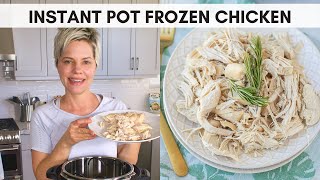 Instant Pot Frozen Chicken Breast - Shreddable for Tacos, Salads, Soups, and Pasta