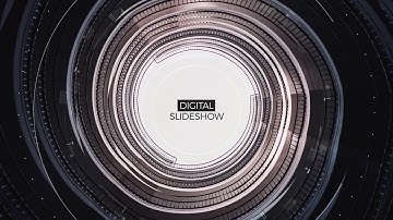 Digital Parallax Slideshow After Effects Templates