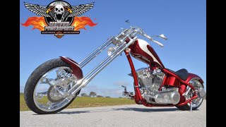 *** SOLD *** 2006 BOURGET BIKE WORKS DRAGON 330 SPRINGER CHOPPER