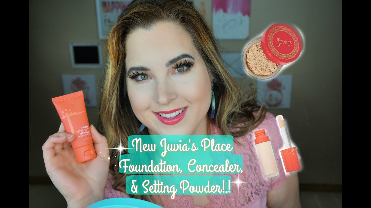 New Juvia's Place! Foundation, Concealer, & Powder!! YouTube