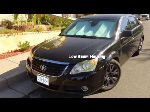 2008 Avalon HID Lamp Low Beam Replacement (10 Minutes!)