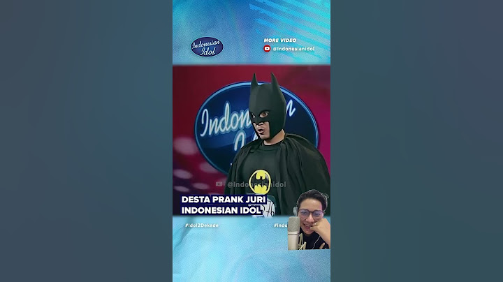 Desta prank juri!! #indonesianidol #desta #lucu #comedy #reaction #shorts