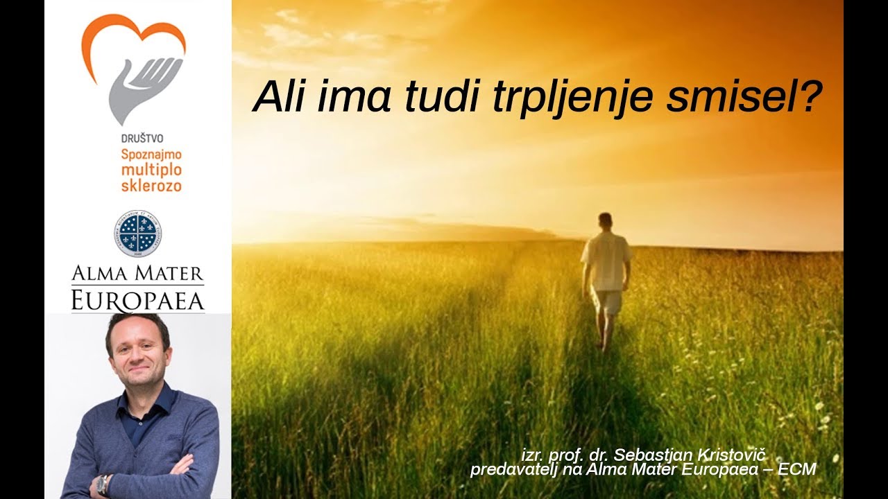 Ali ima tudi trpljenje smisel?