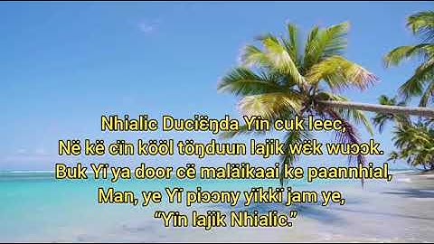 Bɛ̈nydït lajik Nhialic Yïn ëkee cak nhial, Ku pinynhom ageer ku kä tɔ̈ thïn�