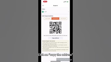 How to Deposit Crypto  (App version) ZBX Guide