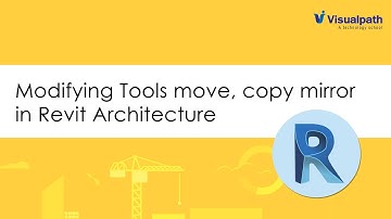Revit Architecture  - Modifying Tools (Move Copy Rotate Mirror Align)