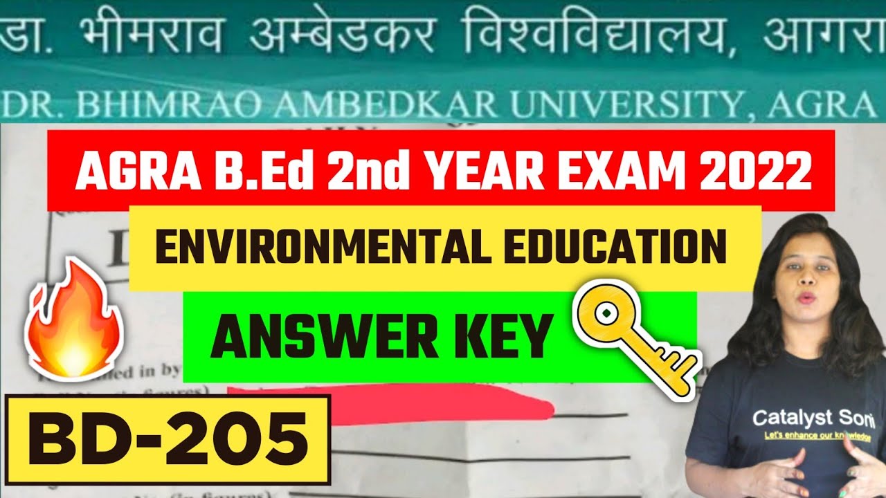 BD 205 Answer Key Environmental Education Agra B Ed 2nd Year bd-205-answer-key-environmental-education-agra-b-ed-2nd-year