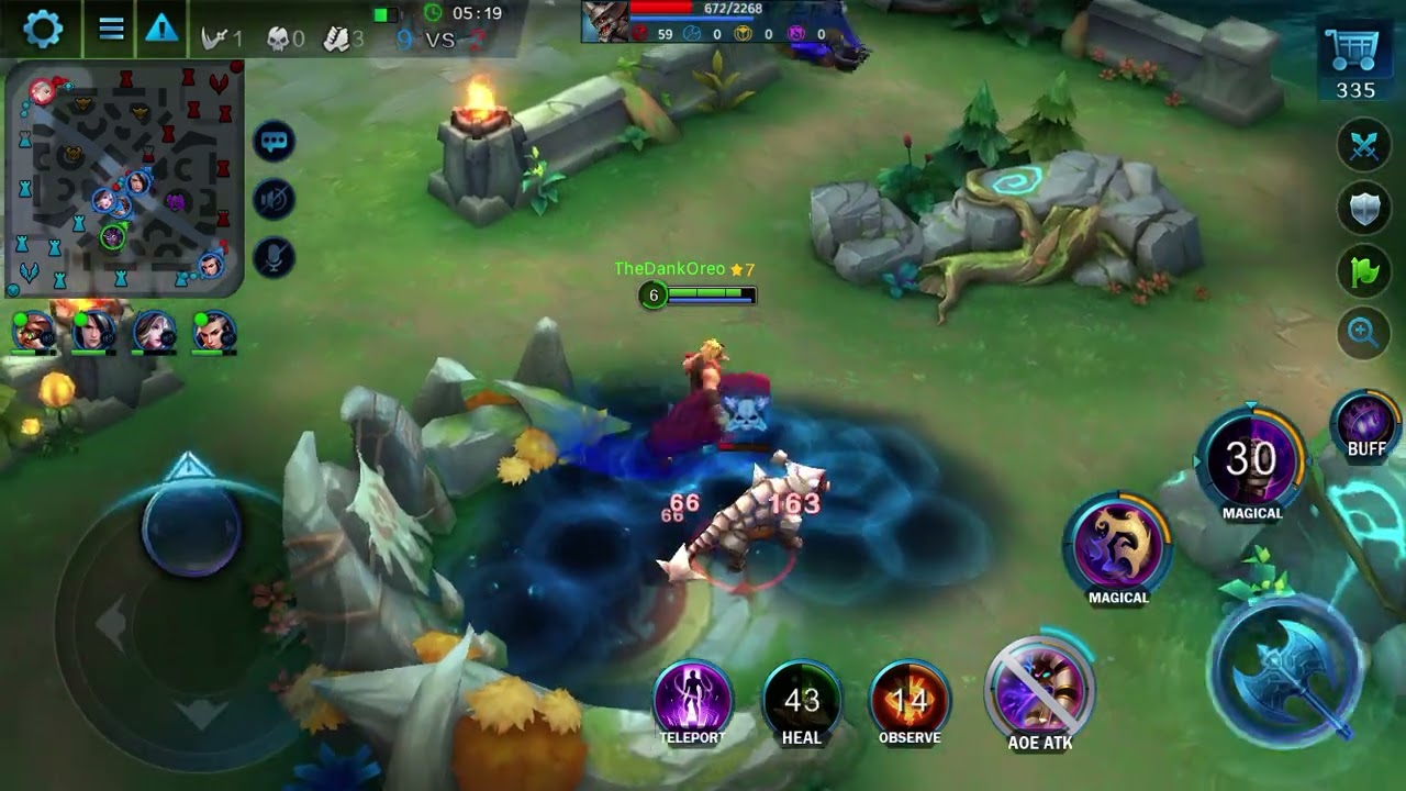 Rahotep Showcase Gameplay - Heroes Evolved mobile