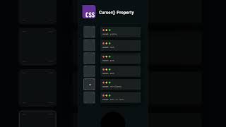 “Upgrade your cursor 🖱️🔥CSS can do THIS 😳Save it 💾”#css #webdevelopment #coding #frontend #webdesign