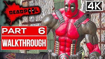 DEADPOOL Walkthrough PART 6 | Chapter 5 - Landed In Prison [Gameplay 4K 60FPS] (PC UHD)