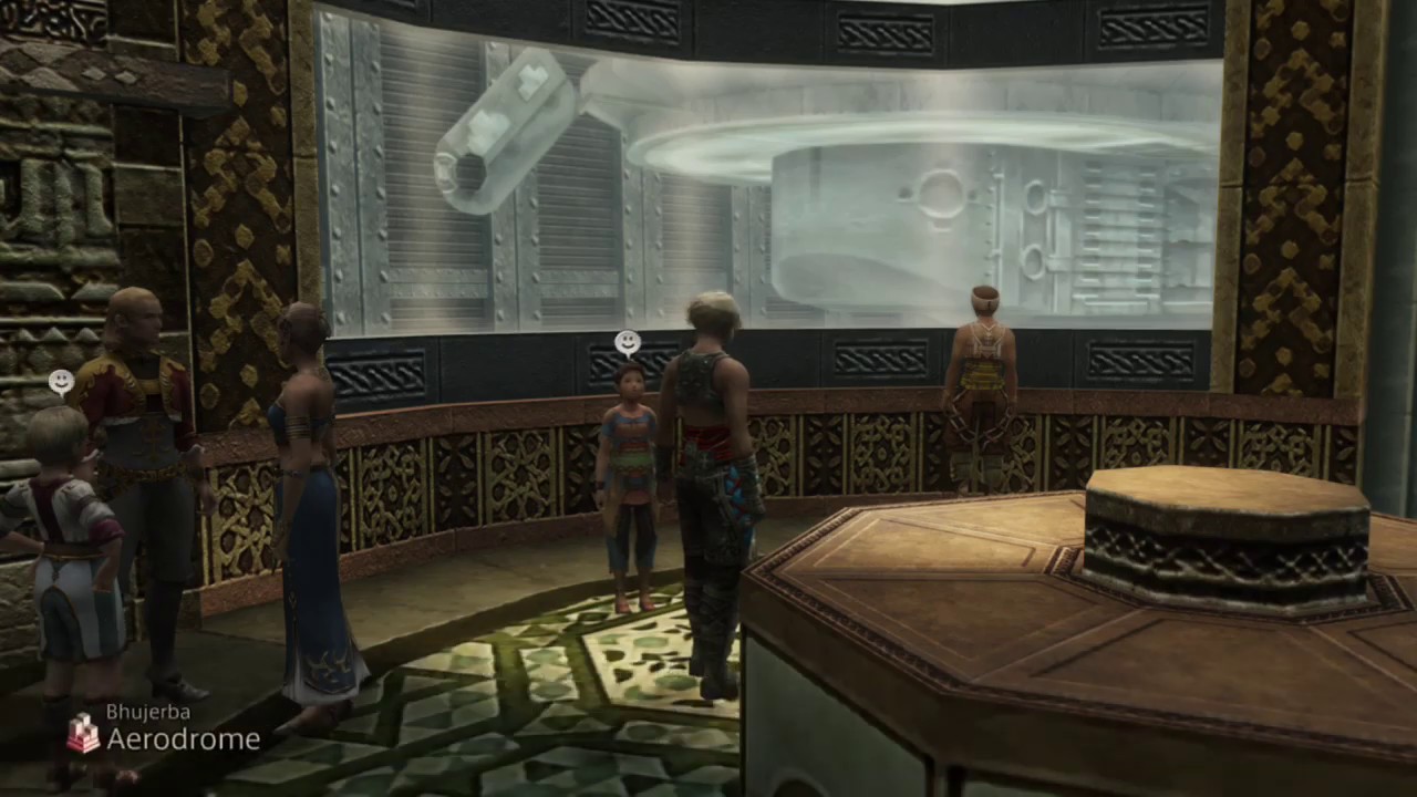 FINAL FANTASY XII: THE ZODIAC AGE Bhujerba Aerodrome Vaan Talks To The ...