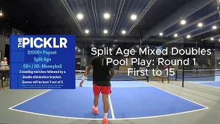 2026 Split Age Mixed Doubles Moneyball